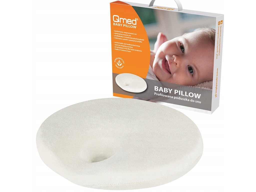 Antialergický ergonomický vankúš pre bábätká